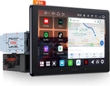 ATOTO V10G110OC 10,1" Radio Android para Coche 1 DIN & 2 DIN, 6GB+128GB, CarPlay y Android Auto Inalámbricos, 4G LTE/WiFi, GPS, Bluetooth 5.4 aptX HD, DSP 24B-EQ, DVR 4 Canales, Karaoke en el Coche, Asistente AI