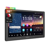 ATOTOZONE X10DG211E 10 Zoll Android DAB+ Autoradio Doppel-Din, 8+128G, 4G LTE, KI-Sprachassistent, Kabelloses Carplay & Android Auto, Duales Mikrofon & BT & Kameraeingang, 36B-EQ, HDMI-Eingang