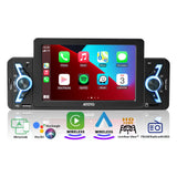 ATOTO F7WE 5 Zoll Autoradio 1din, Wireless CarPlay & kabelloses Android Auto, MirrorLink, Autoradio Bluetooth 5.3 mit Touchscreen, FM/AM/RDS, Sprachsteuerung, Live-Rückansicht, F7G1A5WE