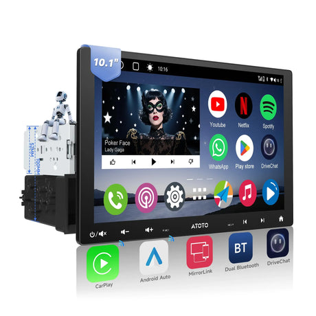 ATOTO A6PF, Double Din Car Stereo, Car Radio, Head Unit ATOTO A6PF, Double Din Car Stereo, Car Radio, Head Unit
