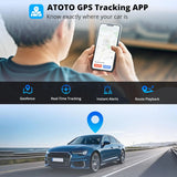 ATOTO A6G2A7PF 7" Android Double-DIN Car Stereo, Dash & Rear Camera, Wireless Apple CarPlay & Android Auto, GPS Tracking, WiFi/BT/USB Tethering, 2G+32G