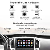 ATOTO S8G2A74SD Lettore video per auto Android da 7", con navigazione, Retrovisore HD con LRV, Wireless CarPlay & Android Auto, Display IPS e altro