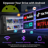 ATOTO A5LTYB7T 7" Double Din Car Stereo, Wireless CarPlay & Android Auto, Compatible with Toyota, Touchscreen, Wi-Fi/BT Tethering, 24 Band EQ DSP, FM/AUX/TF, 2G+32G