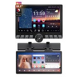 X10 10.1 inch Knob Single DIN & Double DIN Car Stereo, with Passenger Entertainment Screen, AI Vision