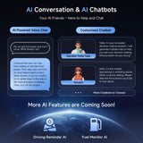 ATOTO A5LG2A7T 7" Double Din Car Stereo, 2G+32G In-Dash Navigation, Wireless CarPlay and Android Auto, WiFi, USB, Bluetooth, Built-in Amp and DSP, AI Chat, Split Screen, SWC, FM