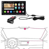ATOTO AC-44P2 1080P USB On-Dash DVR Camera, Auto Recording, Compatible with ATOTO A5/A6/S8/P9 (Not F7/P8/P5/X10)