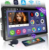 ATOTO A6G2C7PF 7" Double Din Car Stereo, Fully Laminated Screen, Microphone, Wireless Android Auto & CarPlay, DAB+ Ready, GPS, Dual Bluetooth, WiFi, ChatGPT Voice Assistant