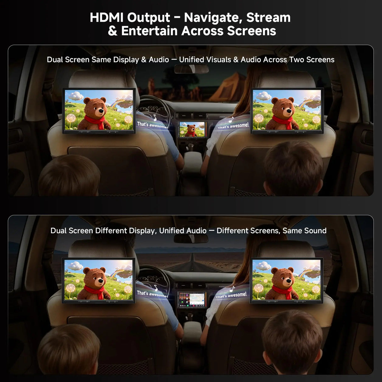 ATOTO V10G2D7OC 7" Double Din Android Car Stereo, Karaoke In-Car Mode, 4-Camera Simultaneous Recording, 4G LTE, aptX HD Bluetooth, DSP 4V RCA Pre-Out, Subwoofer L/R Output, Dual Microphone