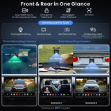 ATOTO X10G141E 14.1" QLED Single Din & Double Din Radio with AI Android System, 8GB+128GB, FlexView Display, 7.1.2 Surround Audio, 4G LTE, Dual-Band WiFi, 36-Band EQ, Wireless CarPlay & Android Auto, ADS Protocol Compatible