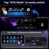 ATOTO 12,3 インチ オートラジオ Bluetooth CarPlay e Android Auto ディスプレイ、Mercedes Benz E W212 NTG4.0 Radio 2010-2013 と互換性あり、Mantiene Tutte le Funzionalità Originali、Navigatore Auto、AI、4G LTE、2 BT
