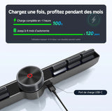 ATOTO AC-44F20 Télécommande sans Fil Autoradio avec Touches Rétroéclairées, Montage Souple et Bouton Personnalisable, Compatible avec A6, A5L, S8 (sauf S8 PN), X10, V10 et Autres Marques SWC Learning