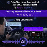 ATOTO A5LG2A7T 7" Android Double Din Car Stereo with Backup Camera, Wireless CarPlay & Android Auto, Wi-Fi/BT/USB Tethering, Built-in DSP, Bluetooth, PhoneLink, FM/AM/TF, 2G+32G