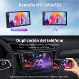 ATOTO A5LVWA7T Radio Coche 2 DIN 7" con Navegación, Compatible con VW Golf/Polo/Tiguan, CarPlay y Android Auto Inalámbrico, MirrorLink, WiFi/BT/USB, DSP EQ de 24 Bandas, FM/AUX/TF, 2G+32G