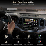 ATOTO S8G2C74MS 7" Android 11 ChatGPT Double Din Car Stereo Wireless CarPlay & Android Auto S8 Gen3 Octa-Core 4G RAM+32G ROM LTE/WiFi Dual BT DSP Front Camera GPS Tracking