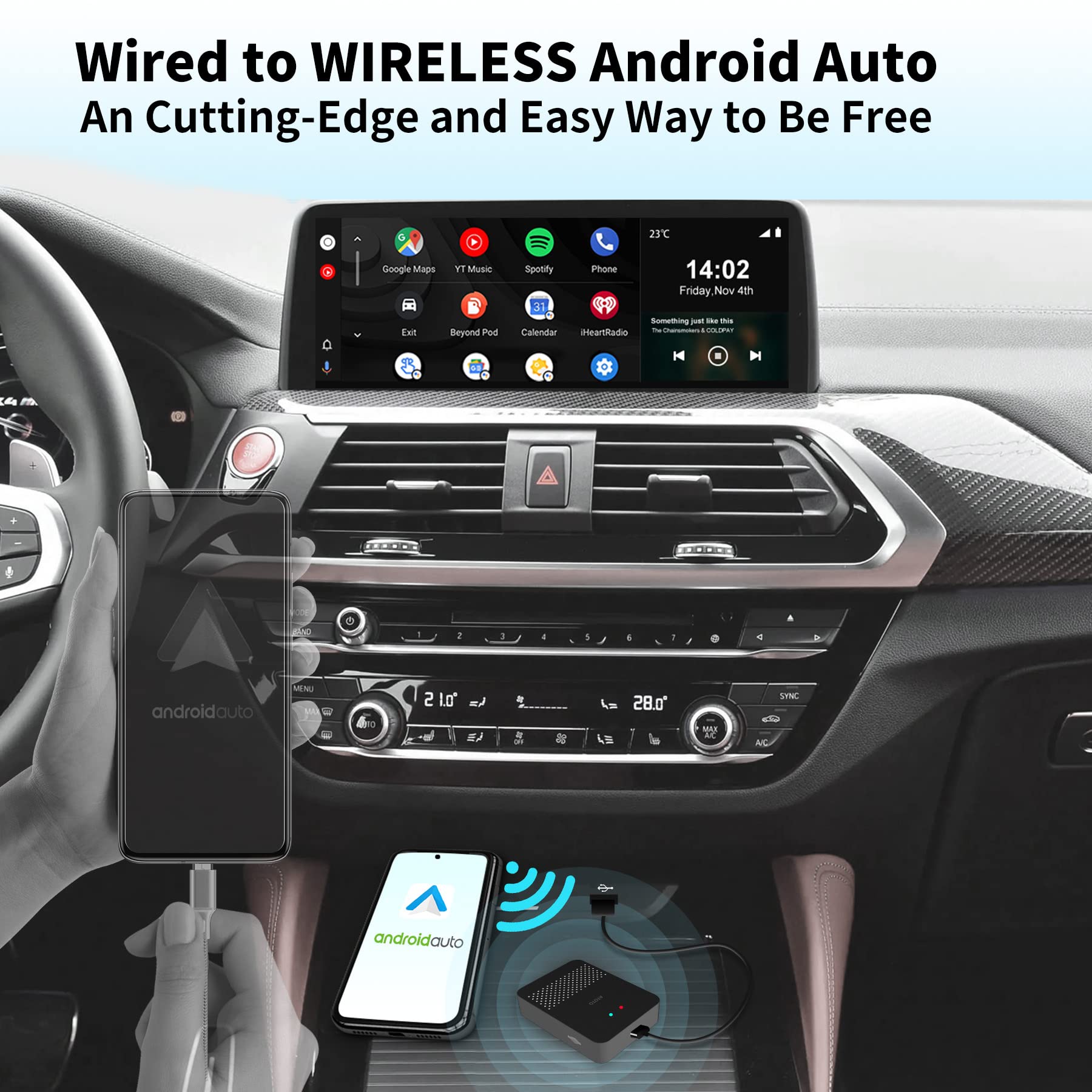 ATOTO CarWave - Wireless CarPlay Adapter