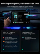 ATOTO AD3 Wireless CarPlay Adapter, 2-in-1 CarPlay/Android Auto Box, Plug & Play, Compatible with Original Car Models After 2016 with Wired CarPlay, 2024 Upgrade