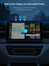 ATOTO Magic AI Box – Wireless CarPlay & Android Auto Adapter, Full Android OS, 8GB+128GB Car Video Box with HDMI In/Out, 4G LTE, Dual-BT, DriveChat AI