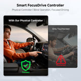 ATOTO AC-44F20 Wireless Remote Control for Car Stereo with Backlit Keys, Flexible Mounting & Customizable Buttons, Compatible with A6, A5L, S8 (Except S8 PN), X10, V10 & More