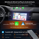 ATOTO A6G2A7PF 7" Android Double Din Car Stereo with OBD2 Scanner A6PF Ultra 2G+32G Wireless CarPlay & Android Auto Radio with ChatGPT WiFi/BT/USB Mirrorlink 36-Band EQ GPS Tracker Dual Bluetooth