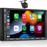 [Upgrade] ATOTO F7G2A7WE-S01 7" Double Din Car Stereo with HD LRV Camera, Wireless CarPlay, Wireless Android Auto, Touchscreen, Bluetooth, Phone Mirroring, USB Video & Audio