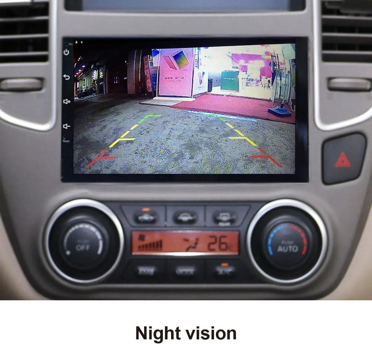 ATOTO AC-4486 Hidden License Plate Camera - 1080P HD, Waterproof, Night Vision, Stealth Install