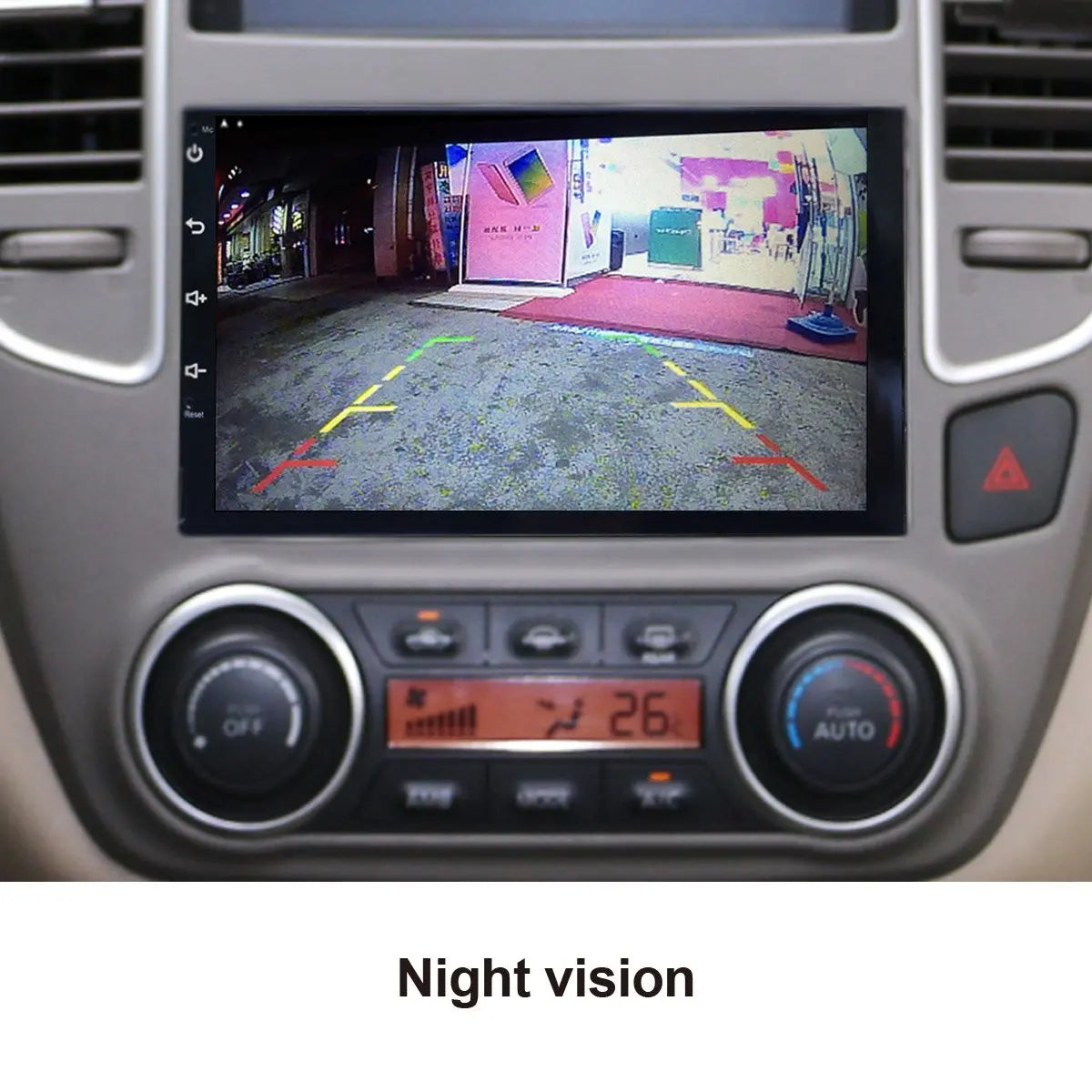 ATOTO AC-4486 Hidden License Plate Camera - 1080P HD, Waterproof, Night Vision, Stealth Install