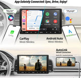 ATOTO F7G209WE 9" Double Din Car Stereo with Touchscreen, Wireless CarPlay & Android Auto, Bluetooth, FM/AM/RDS Radio, Phone Mirror Link, Voice Control, HD Rearview, GPS Navigation