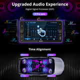 ATOTO A5LTYB7T 7" Double Din Car Stereo, Wireless CarPlay & Android Auto, Compatible with Toyota, Touchscreen, Wi-Fi/BT Tethering, 24 Band EQ DSP, FM/AUX/TF, 2G+32G