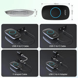 ATOTO CarWave CB4DT Bluetoothユニット ATOTO CarWave CB4DT Wireless CarPlay Adapter AI Box with OBD2
