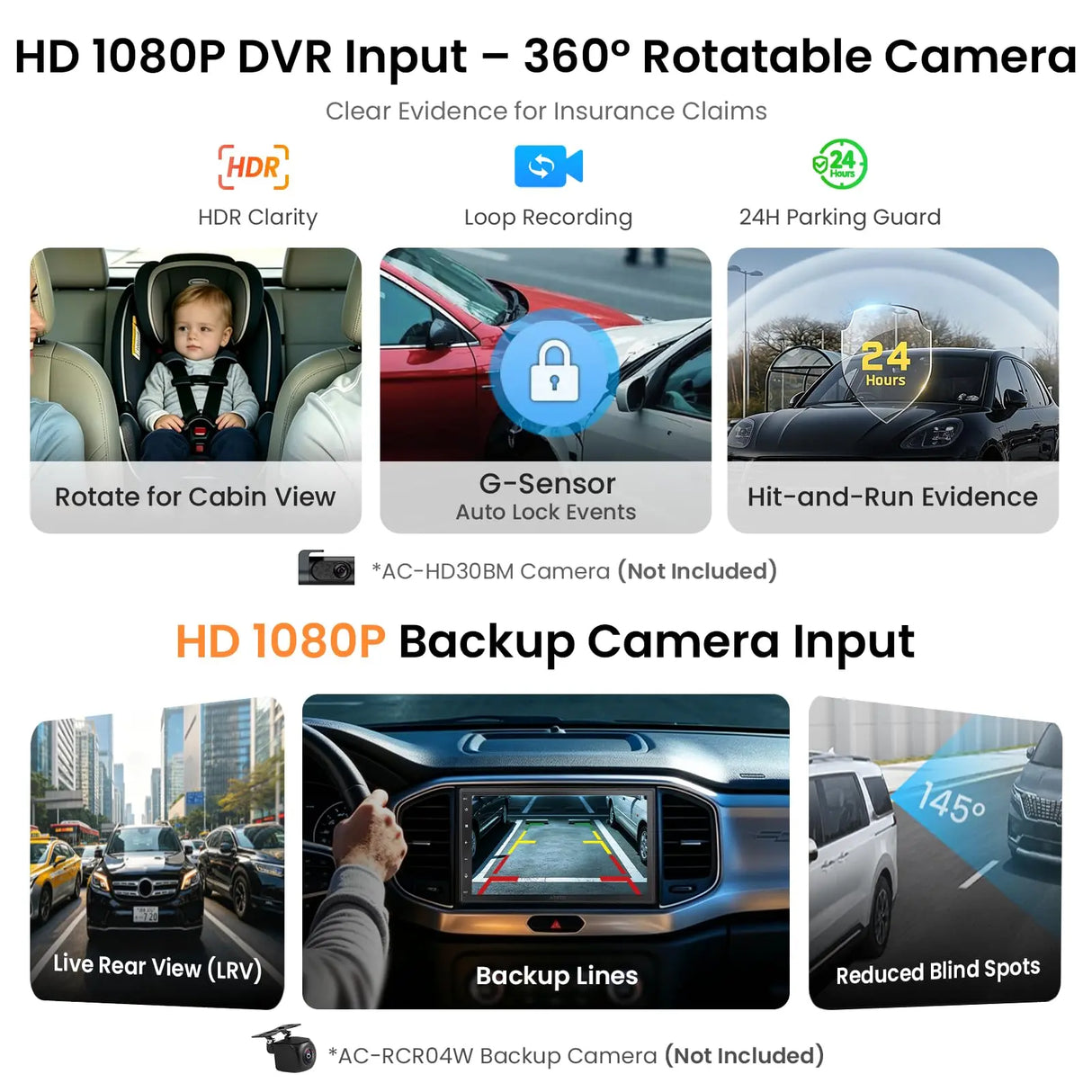ATOTO S8L 7inch AI Android Double Din Car Stereo, w/OBD, 4G SIM+WiFi,4G+64G