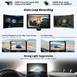 ATOTO P507SD 7″ Portable CarPlay Screen with Dual Cameras – QLED Glare-Suppressing Touchscreen, GPS Navigation, Wireless CarPlay & Android Auto, Remote Control, Bluetooth & AUX/FM