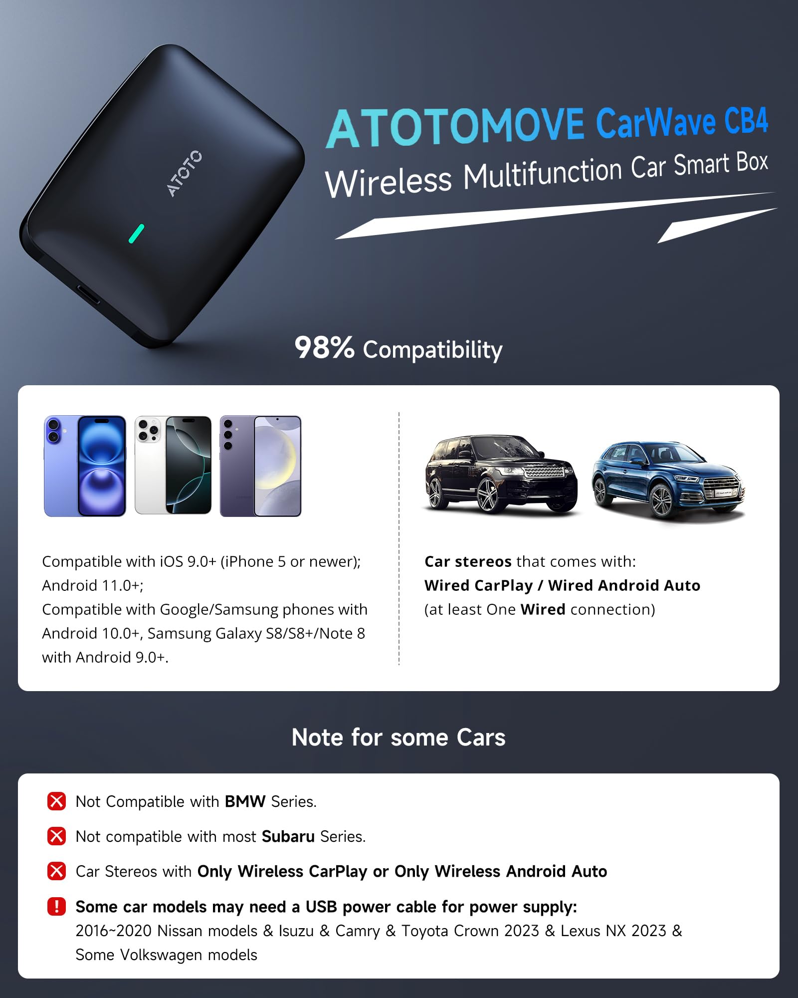 Amazon.co.jp: CarWave CB4B カースマートボックス Android AI