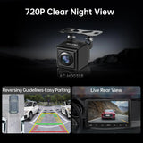 ATOTO AC-HD03LR Reversing Camera with 180° Wide-Angle & Virtual Surround-View Parking, HD Night Vision, Waterproof, Live Rear-View, For Select S8 Models(Excluding S8 PN/UN/MS)