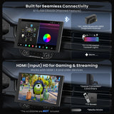 ATOTO X10G125E Android-Autoradio mit 1 DIN & Doppel DIN, Floating-Display, KI-Vision, 7.1.2 Audio, 4V RCA, HDMI-IN, 8G+128G, 4G LTE [12,5" QLED]