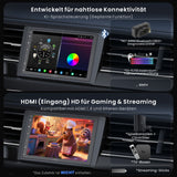 ATOTO X10G2B7E-R3 7 Zoll 2DIN Android Autoradio mit Wireless CarPlay & Android Auto, 8GB+128GB, inkl. Kamera