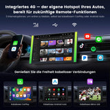 ATOTO A7G225PKL 12,5 Zoll Android Doppel-DIN Autoradio mit 4G LTE, 1920×1200 QLED-Touchscreen, 8-Core, kabelloses CarPlay & Android Auto, Hi-Fi DSP, 4V Pre-Out, HDMI-In/Out, S8 Gen4