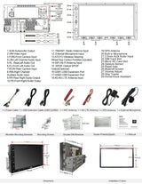 ATOTO S8G2A78UL 7" Double Din Car Stereo, Android Navigation, Wireless CarPlay & Android Auto, Dual Bluetooth with aptX HD, 4G Cellular Modem, 4GB+64GB, Gesture Control, VSV & LRV