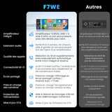 ATOTO F7WE Autoradio 1 DIN 6.28 Pouces avec CarPlay sans Fil & Android Auto