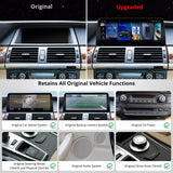 ATOTO S8BMX53L12B8PN 12,3-Zoll Touchscreen CarPlay &amp; Android Auto kompatibel mit BMW X5 (2008-2009) – Kabellos, GPS, DriveChat AI, Dual Bluetooth, 4G LTE, Originalfunktionen erhalten