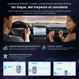 ATOTO S84G211P-S01 10.1 Pulgadas QLED Android Radio de Coche Doble DIN, CarPlay y Android Auto inalámbricos, 4G LTE, WiFi/USB-Tethering, Hi-Fi DSP con pre-Salida de 4V, con cámara de reversa, 4G+64G