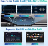 ATOTO A6G2C7PF 7" 2 DIN Autoradio – 8-Kern QLED Touchscreen, vollständig laminierter Bildschirm, Wireless Android Auto &amp; CarPlay, Bluetooth mit Mikrofon, GPS-Navigation, Sprachsteuerung