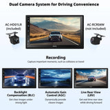 ATOTO S8G2C74MS 7" 2 Din Android Autoradio con Retrocamera, 4G LTE Integrato, Wireless CarPlay & Android Auto, QLED Touchscreen, 8-Core 4G+32G, WiFi/BT/USB Tethering, Doppio BT