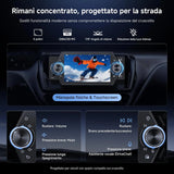 ATOTO A5LG1A5T 5" Touchscreen Autoradio con Telecamera di Retromarcia, Android 1 Din, CarPlay & Android Auto Senza Fili, WiFi/BT/USB Tethering, MirrorLink, RDS/FM/GPS, Controllo Vocale, 2G+32G