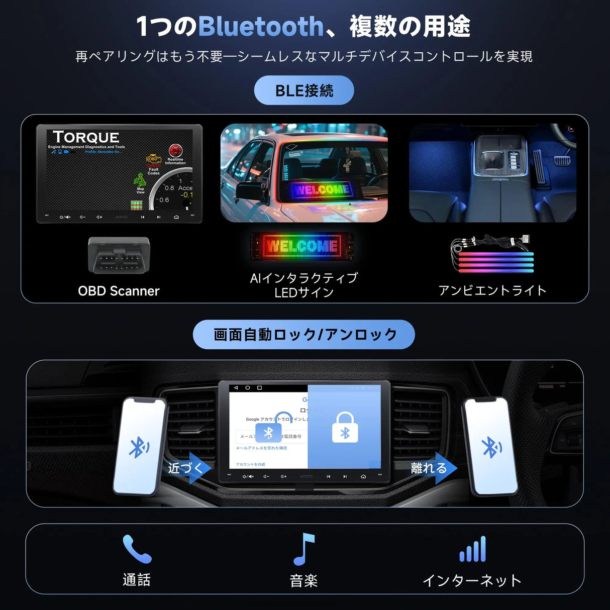 ATOTO A5L 9型 2DIN ディスプレイオーディオ|ワイヤレスCarPlay ATOTO A5L 9型 2DIN ディスプレイオーディオ|ワイヤレスCarPlay