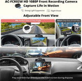 ATOTO GPS per Auto con Telecamera di Backup 1080P, Autoradio Portatile 7" QLED, CarPlay Wireless, Android Auto Wireless, Tracciamento GPS, 4G LTE, Ingresso HDMI, 4G+32G, Auto-Dimmer