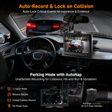 ATOTO P609S1N 9" Portable CarPlay Screen – Wireless CarPlay & Android Auto Touchscreen with Dash Cam, Bluetooth, GPS Navigation, Voice Control & Music Player, Plug & Play Car Stereo (P6 Standard DashCam)