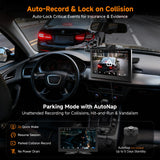 ATOTO P609S1N 9" Portable CarPlay Screen – Wireless CarPlay & Android Auto Touchscreen with Dash Cam, Bluetooth, GPS Navigation, Voice Control & Music Player, Plug & Play Car Stereo (P6 Standard DashCam)