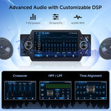 ATOTO A5LG1A5T 5" Single Din Android Car Stereo, 2G+32G, Wireless CarPlay & Android Auto, Touchscreen, Wi-Fi/BT/USB Tethering, MirrorLink, FM/RDS Radio, GPS, Voice Control, Live Rear View