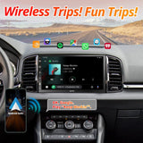 ATOTO F7G2B7WE-S01 7" Touchscreen Car Stereo Double DIN,Wireless CarPlay & Wireless Android Auto, Car Radio with Bluetooth, MirrorLink, HD Live Rearview with Backup Camera, Mic