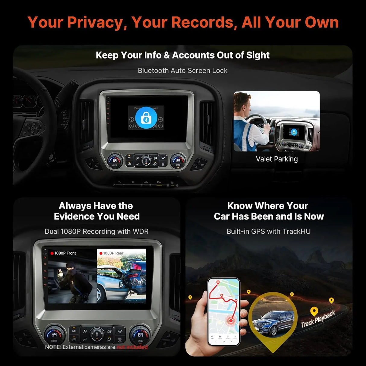 ATOTO S8SLD10ADM 10.1" Android Double Din Car Stereo for 2014–2018 Chevy Silverado & GMC Sierra (1500/2500/3500 & 2019 Classic), Wireless CarPlay/Android Auto, 4G+32G, 4G LTE, DSP, 32-Band EQ